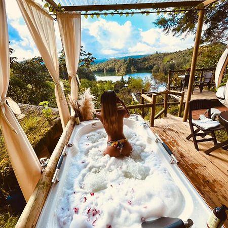 Levit Glamping - Hotel Guatape Penol (Adults Only) Екстериор снимка