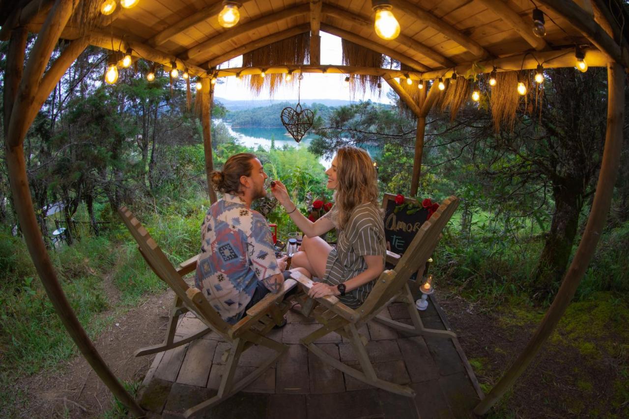 Levit Glamping - Hotel Guatape Penol (Adults Only) Екстериор снимка